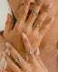 OVER THE TOP ZIRCON RING