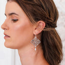KASHMIR - ZIRCONIA EARRING