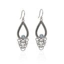 TEMPTRESS IN TOPAZ EARRING
