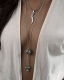 ORNATE SPACESHIP LONG DOTTY CHAIN