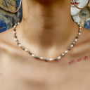 GOTHIC PEARL NECKLACE
