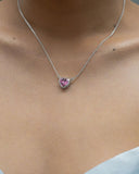 PINK HEARTSTRUCK NECKLACE