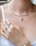 DARA PINK PEARL PENDANT