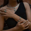 USHARI IN PERIDOT CUFF