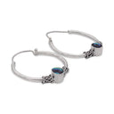 BOHEMIAN HOOP IN PAUA