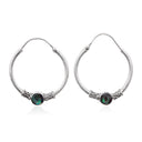 BOHEMIAN HOOP IN PAUA