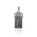 KEEP A SECRET IN FILIGREE PENDANT