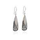 FLARE IN MOTHER OF PEARL EARRING