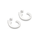 HOOKED ON SILVER EARRING