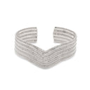 SILVER TORRET CUFF