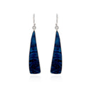 SWOOP IN BLUE EARRING
