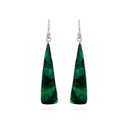 SWOOP IN GREEN EARRING