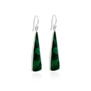 SWOOP IN GREEN EARRING