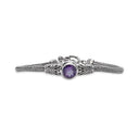 SOLITARE IN AMETHYST BRACELET