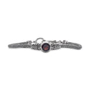 SOLITARE IN GARNET BRACELET