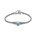 SOLITARE IN TOPAZ BRACELET