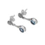 LITTLE TOPAZ FLOWER EARRING