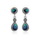 TANDEM IN PAUA EARRING