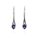 METEOR SHOWER AMETHYST EARRING