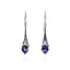 METEOR SHOWER AMETHYST EARRING