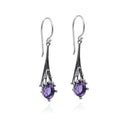 METEOR SHOWER AMETHYST EARRING