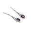 METEOR SHOWER GARNET EARRING