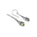 METEOR SHOWER PERIDOT EARRING