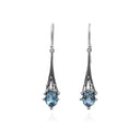 METEOR SHOWER TOPAZ EARRING