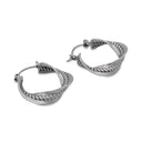 TRIPLE TWIST HOOP