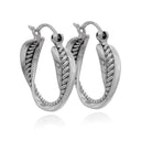 TRIPLE TWIST HOOP