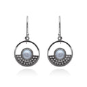 PEARL ON THE HORIZON EARRING