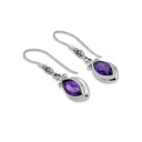MARQUISE IN AMETHYST EARRING