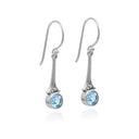 STALK IN TOPAZ EARRING