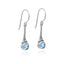 STALK IN TOPAZ EARRING
