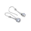 STALK IN ZIRCON EARRING
