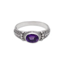 VERITY IN AMETHYST RING