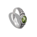 VERITY IN PERIDOT RING