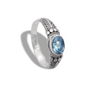 VERITY IN TOPAZ RING