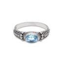 VERITY IN TOPAZ RING