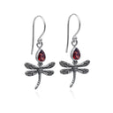 DAMSEL GARNET EARRING