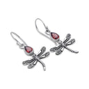 DAMSEL GARNET EARRING