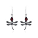 DAMSEL GARNET EARRING