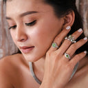 SURROUNDED - PERIDOT RING