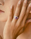 SOLE AMETHYST RING