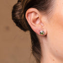 PERIDOT IN BLOOM STUD