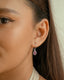 AMETHYST TEARS EARRING