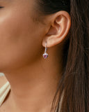 REULEAUX IN AMETHYST EARRING