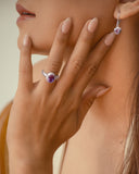 REULEAUX IN AMETHYST EARRING