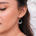 BOHO GALAXY IN TOPAZ EARRING