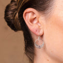 BOHO GALAXY IN ZIRCONIA EARRING